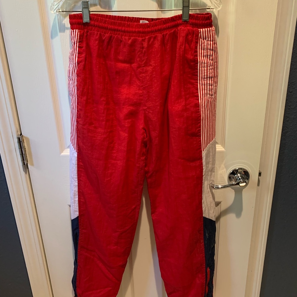 Red Track Pants